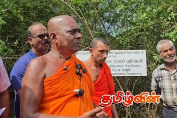 தையிட்டிக்கு விஜயம் செய்துள்ள நயினாதீவு விகாராதிபதி