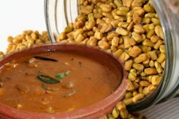 உடல் சூட்டைத் தணிக்கும் வெந்தயக் குழம்பு! செய்வது எளிது