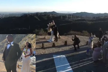 வெறும் 47 டாலருக்கு திருமண உடை: குறைந்த செலவில் திருமணம் செய்து அசத்திய காதல் ஜோடி!