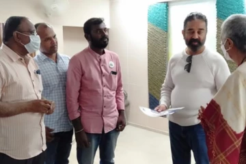 சிறு துளி அமைப்பினரை சந்தித்த கமல்- வரும் நாட்களில் தண்ணீரை சேமிப்பது குறித்து ஆலோசனை