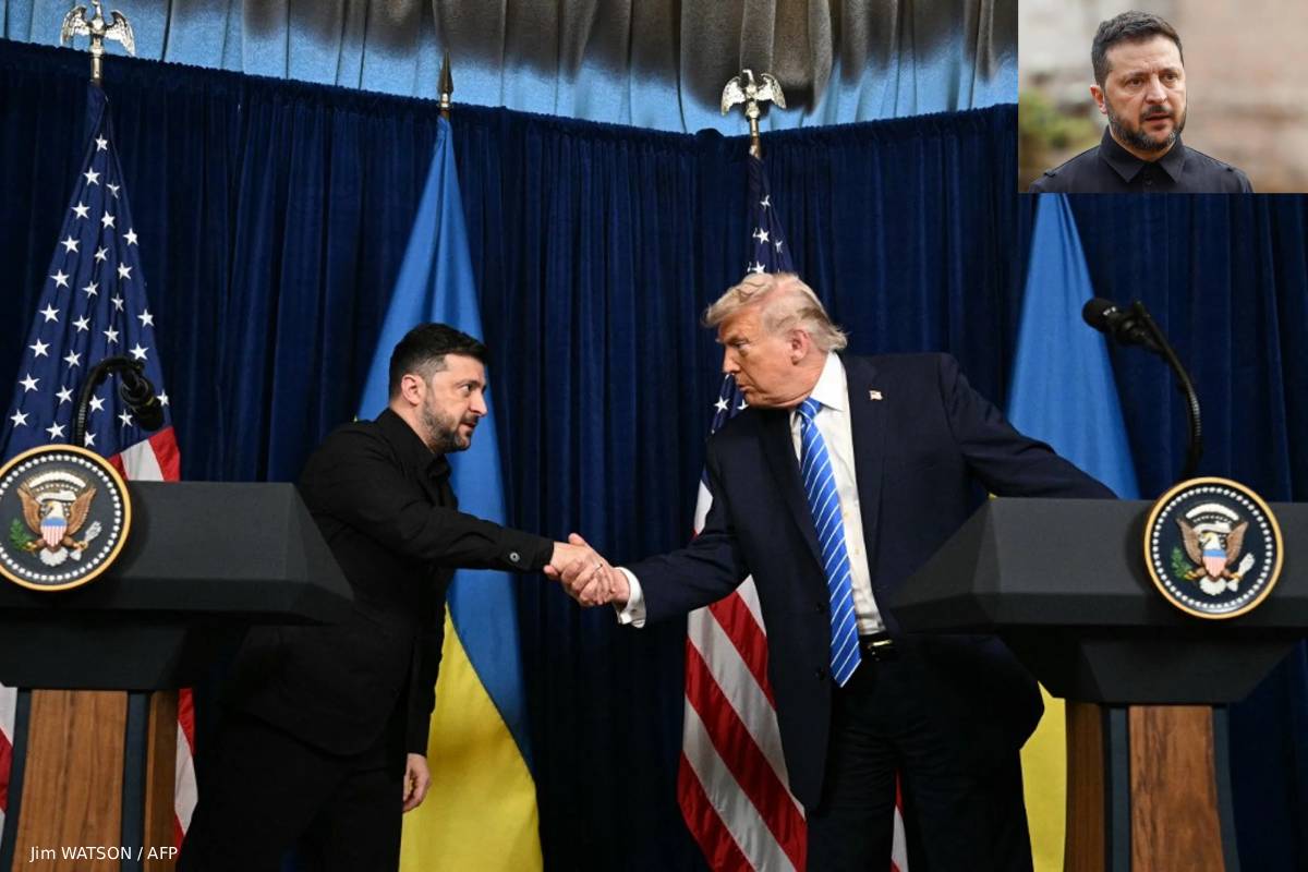 Volodymyr Zelensky/Donald Trump