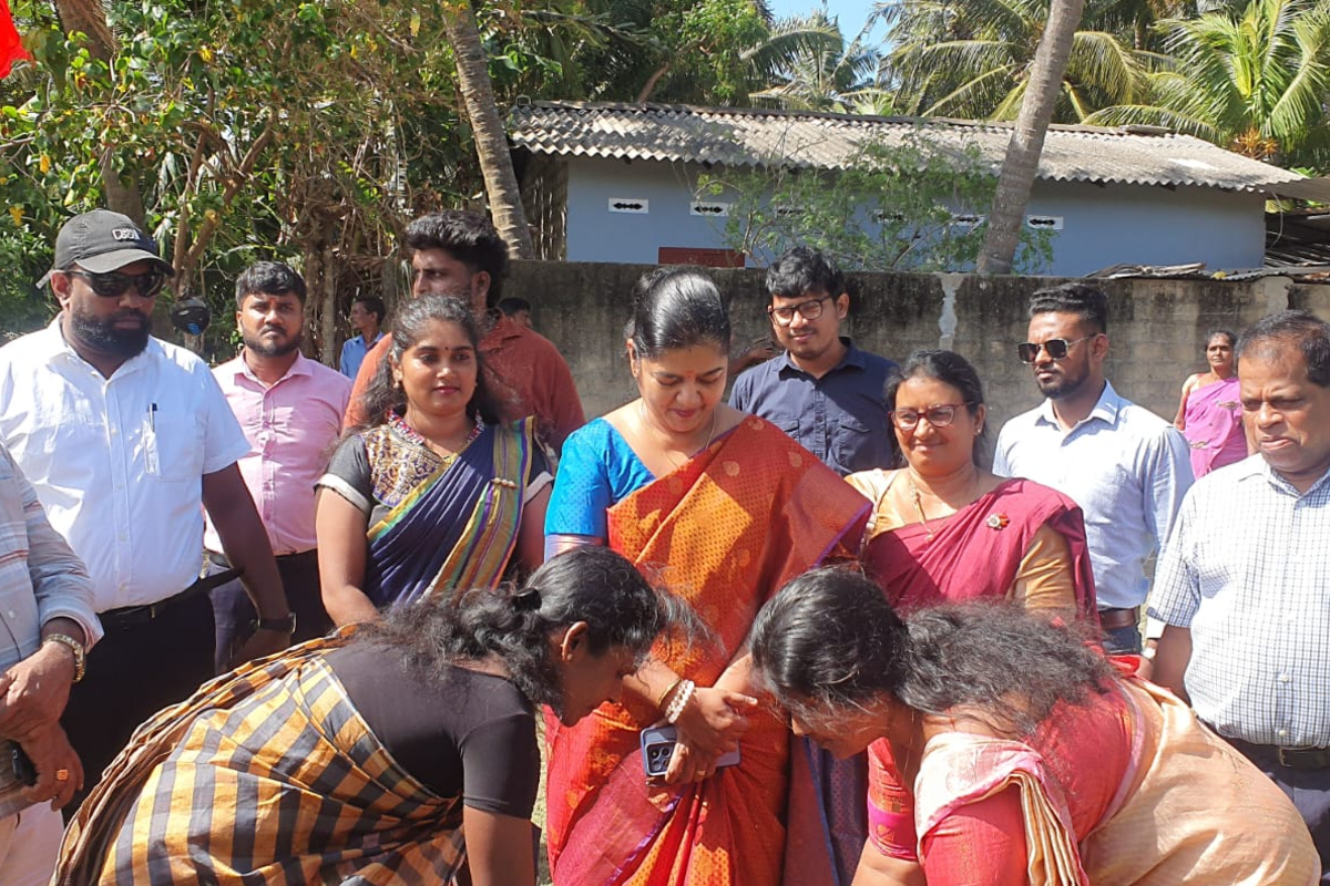 அமைச்சர் சாவித்திரி போல்ராஜ் யாழ். விஜயம் | Minister Savitri Paulraj Visits Jaffna