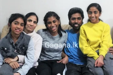 තරුණයෙක් බිරිඳ සහ දරුවන් සමඟ කිලෝ මීටර් 1000ක පාගමනක් අරඹයි..(PHOTOS)