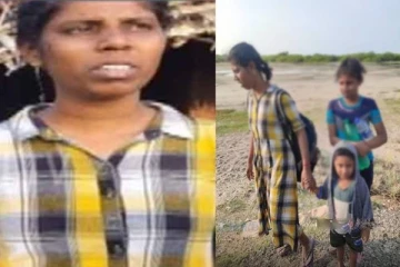 ஒரே குடும்பத்தை சேர்ந்த இரண்டு குழந்தைகளுடன் தமிழகம் வந்த இலங்கை தமிழ்ப்பெண்! புகைப்படம்