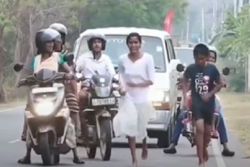 மகனுக்கு உத்வேகம் கொடுக்க தாய் செய்த செயல்; பலரை நெகிழ வைத்த சம்பவம்!