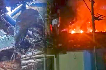 லயன் குடியிருப்பில் திடீர் தீப்பரவல் (Video)