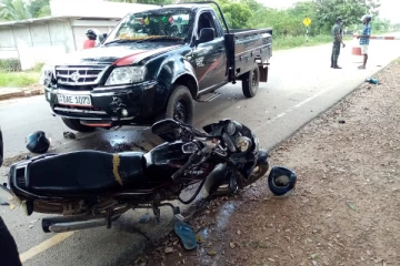 விசுவமடு வீதியில் இடம்பெற்ற விபத்தில் இளைஞன் படுகாயம்