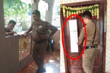 வவுனியாவிற்கு வரும் ரணில்... வீட்டில் தடை உத்தரவு பத்திரத்தை ஓட்டிச்சென்ற பொலிஸார்!