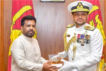 නව නාවික හමුදාපති ජනපති හමුවෙයි