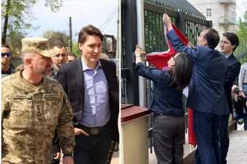 உக்ரைனுக்கு சென்ற கனடா பிரதமர்!