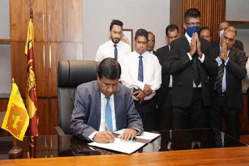 கடமைகளை பொறுப்பேற்றார் நீதியமைச்சர்
