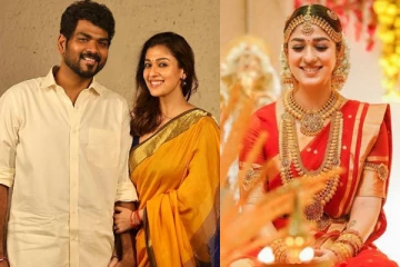 தாலி கட்டி நயன்தாராவை முத்தமிட்ட விக்னேஷ் சிவன்.. பல வருட காதல், கைகூடிய திருமணம்