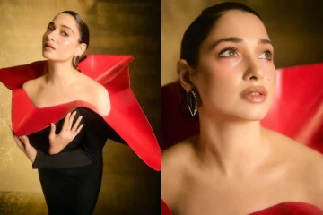 பிரேக் அப்புக்கு பின் வித்தியாசமான உடையில் நடிகை தமன்னா