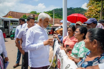 ரணவிரு கிராம மக்கள் பிரச்சினைகளுக்கு விரைவில் தீர்வு: நஸீர் அஹமட் உறுதி