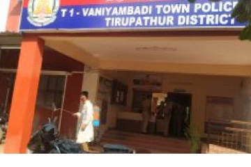 வாணியம்பாடி தனியார் மருத்துவமனை அருகே நின்ற விலையுயர்ந்த இருசக்கர வாகனம் திருட்டு