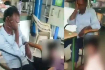 அரசு பள்ளியில் நடந்த அவலம்.. மாணவர்களை கால் அழுத்த விட்ட ஆசிரியர் - ஷாக் காட்சி!