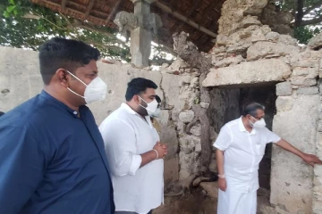 மண்ணித்தலை சிவன் ஆலயத்தை பாதுகாப்பதற்குரிய பணிகள் ஆரம்பம்
