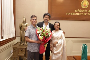 கடவுளுக்கு நன்றி; முதலமைச்சர் விஜய் இன் தாயார் நெகிழ்ச்சி