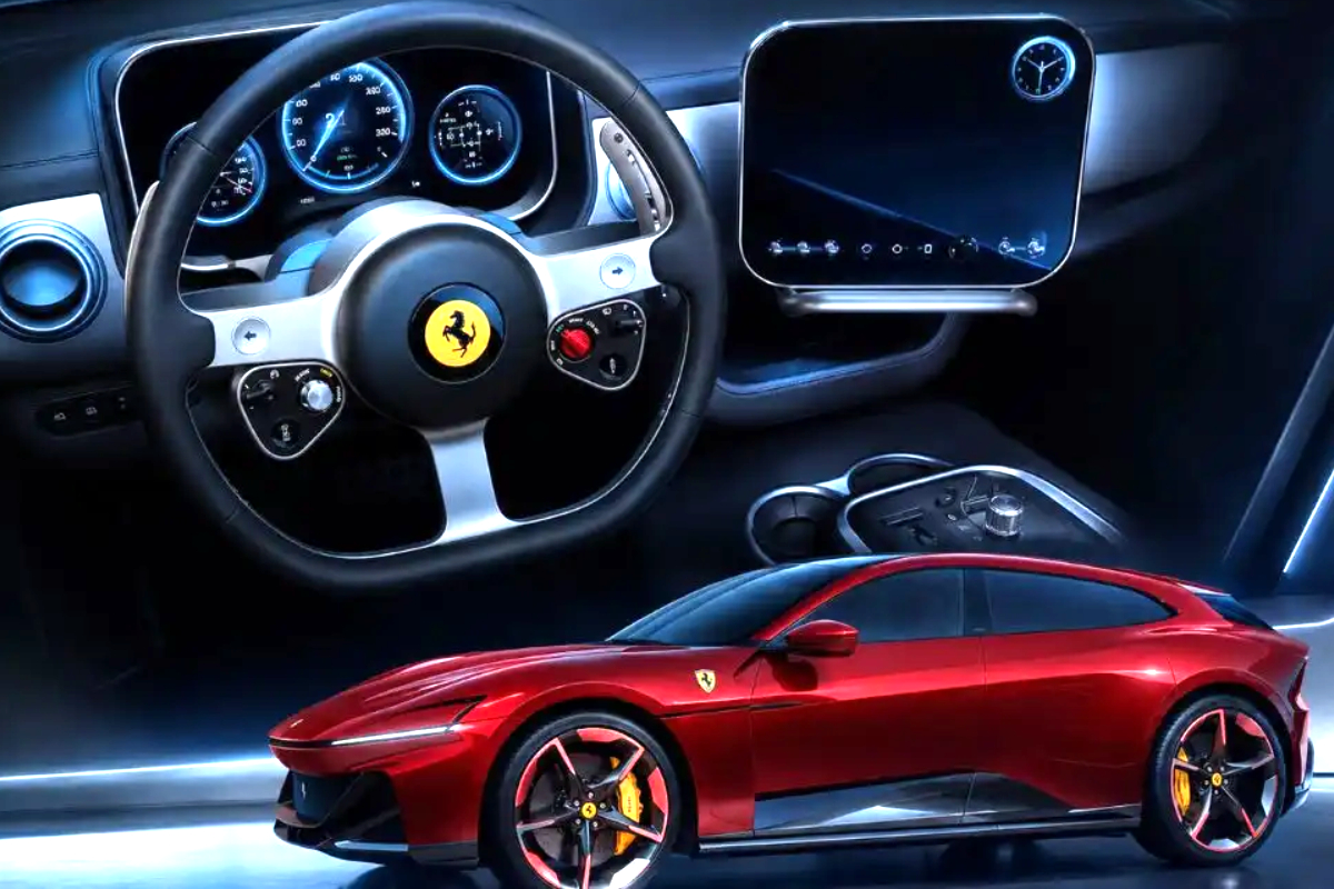 Ferrari Luce Electric Car, Ferrari First EV 2026, Ferrari Luce Price India, Ferrari Electric Supercar, Ferrari Luce Launch Date, Ferrari Luce Jony Ive Design, Ferrari Luce Top Speed #FerrariLuce #FerrariEV #ElectricSupercar #LuxuryEV #Ferrari2026 #JonyIve #FerrariIndia