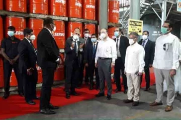 இந்திய வெளிவிகார அமைச்சின் செயலர் திருகோணமலைக்கு விஜயம்