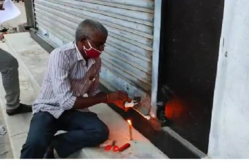 ஆம்பூரில் அரசு விதிமுறைகளை மீறிய 6 கடைகளுக்கு சீல்