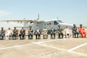 ඉන්දියාවෙන් මෙරටට ලැබුණු සුපිරි ගුවන් යානය.. (PHOTOS)