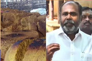 சிதறியதை பெருசாக்கிட்டாங்க...கீழே கொட்டப்பட்ட உணவு..ஆர்.பி.உதயகுமார் விளக்கம்