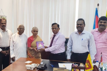 வடமாகாண ஆளுநரை வேதநாயகனை சந்தித்த தமிழ் சங்கத்தினர்