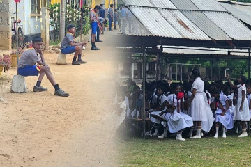 யாழில் மாணவர்களை மணிக்கணக்காக காக்க வைத்த சஜித்