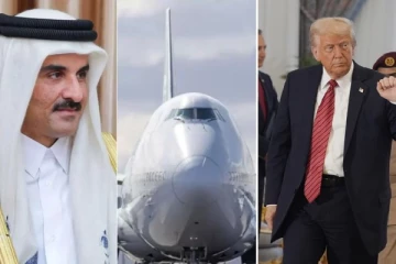 நான் முட்டாள் இல்லை! டிரம்புக்கு கத்தார் அரச குடும்பம் வழங்கிய பிரம்மாண்ட விமானம்!