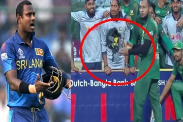 ஏஞ்சலோ மேத்திஸ் டைம் அவுட் ஆட்டமிழப்பை கேளி செய்த பங்களாதேஷ் வீரர்! மீண்டும் சர்ச்சை