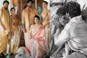 தனது மகளின் திருமண புகைப்படங்களை வெளியிட்ட நடிகை குஷ்பு... குவியும் வாழ்த்து