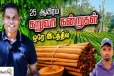 றீ(ச்)ஷா பண்ணை மற்றுமொரு முயற்சி.. ஆயிரக்கணக்கில் வளர்க்கப்படும் இலவங்கப்பட்டை கன்றுகள்