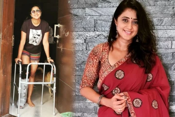 எதிர்நீச்சல் ஈஸ்வரிக்கு என்னாச்சு? காலில் காயத்துடன் வெளியான புகைப்படம்