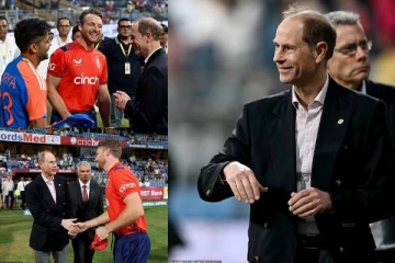 இந்தியாவில் கிரிக்கெட் வீரர்களுடன் உரையாடிய பிரித்தானிய இளவரசர்: வைரலான புகைப்படங்கள்