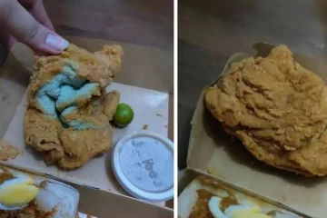 ஆசை ஆசையாக இணையத்தில் வறுத்த கோழி ஆர்டர் செய்த பெண்ணுக்கு காத்திருந்த பேரதிர்ச்சி