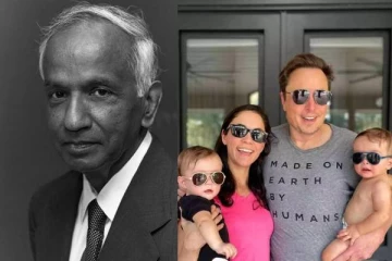 தமிழரின் பெயரை மகனுக்கு வைத்த எலான் மஸ்க் - யார் அந்த சந்திரசேகர்?