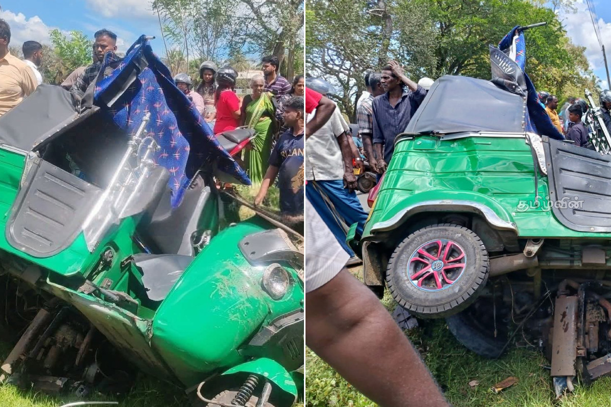வவுனியாவில் இடம்பெற்ற கோர விபத்து : சிகிச்சை பலனின்றி முச்சக்கரவண்டி சாரதியும் உயிரிழப்பு! | Accident In Vavuniya Three Wheeler Driver Dies