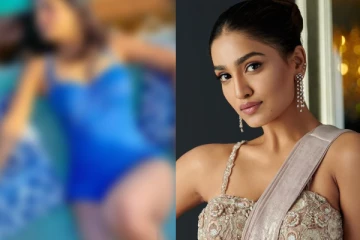 22 வயதில் இப்படியா?.. படு கவர்ச்சியான உடையில் எல்லை மீறும் இறுகப்பற்று பட நடிகை!!