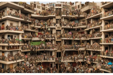 ஒரே குடியிருப்பு தான்; 21 ஆயிரம் பேர் வசிக்குறாங்க.. எங்கே தெரியுமா?