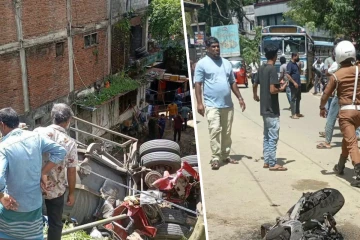 அக்குரனையில் பல வாகனங்கள் மோதுண்ட கோர விபத்து! சாரதி கைது