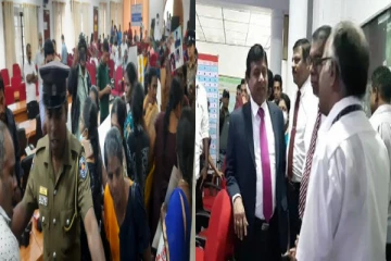 யாழ் மாவட்ட செயலகத்தை முற்றுகையிட்டு அதிரடியாக நுழைந்த உறவுகள் - தப்பி ஓடிய அமைச்சர்!