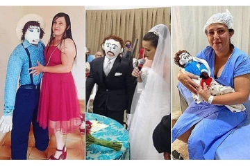 பொம்மையை திருமணம் செய்த பெண்.. குழந்தையும் பிறந்துள்ளதாக மகிழ்ச்சி!