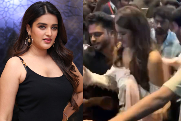 நடிகை நிதி அகர்வாலிடம் அத்துமீறி நடந்துகொண்ட ரசிகர்கள்.. எப்படியோ தப்பிய நடிகை! அதிர்ச்சியளிக்கும் வீடியோ | Nidhhi Agerwal Being Mobbed By Fans Scary Video நடிகை நிதி அகர்வாலிடம் அத்துமீறி நடந்துகொண்ட ரசிகர்கள்.. எப்படியோ தப்பிய நடிகை! அதிர்ச்சியளிக்கும் வீடியோ | Nidhhi Agerwal Being Mobbed By Fans Scary Video
