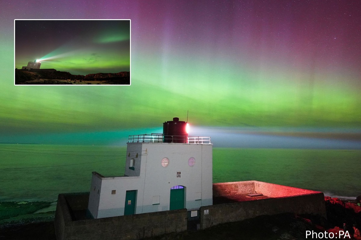பிரித்தானிய வானில் அரங்கேறிய அதிசய நிகழ்வு: வடக்கு ஒளிகள் யார் யாருக்கு தெரியும்? | Aurora Borealis Brights Uk Night Skies