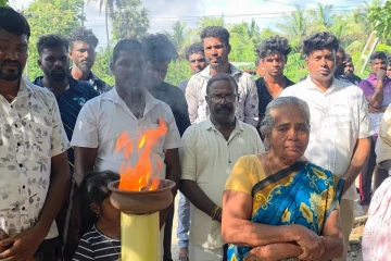 மூதூர் - கடற்கரைச்சேனை பிரதேசத்தில் முள்ளிவாய்க்கால் 17ஆம் ஆண்டு நினைவேந்தல் அனுஸ்டிப்பு
