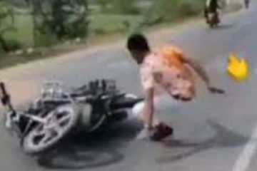 ஹீரோவாக சீன் காட்டிய இளைஞருக்கு நடந்த விபரீதம்! ஷாக்காகாம இறுதி வரை பாருங்க!