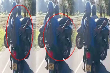 எரிபொருள் தட்டுப்பாடு ; இலங்கையில் ஸ்கூட்டருக்கு லிஃப்ட் கொடுத்த ஸ்கூட்டர்