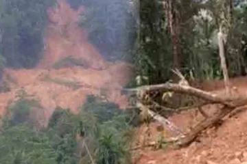 மண்சரிவினால் ஏற்பட்ட பாரிய விபத்து: பொலிஸாரினால் உயிர் தப்பிய 70 பேர்