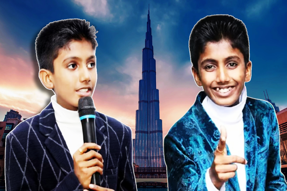 14 வயதில் புர்ஜ் கலிஃபாவில் சொந்த AI நிறுவனம்: சாதனை படைத்த சிறுவன்